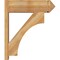 Ekena Millwork Westlake Rough Sawn Arts and Crafts Outlooker, Western Red Cedar, 8"W x 26"D x 30"H OUT08X26X30WTL03RWR - alternate 3